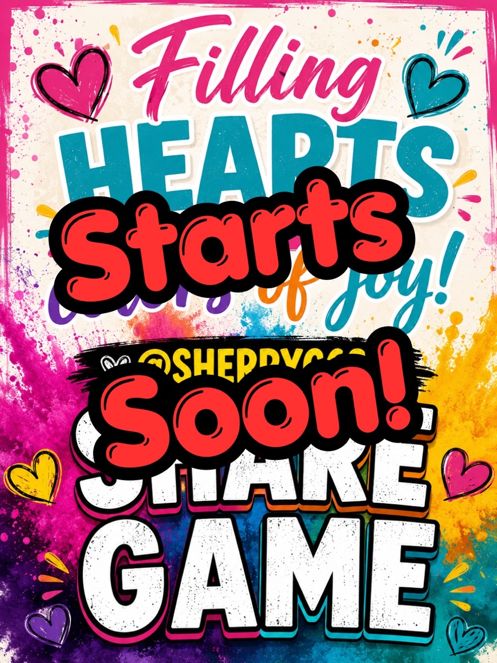 STARTS SOON, PUT A ❤️ SO YOU DON’T MISS IT!